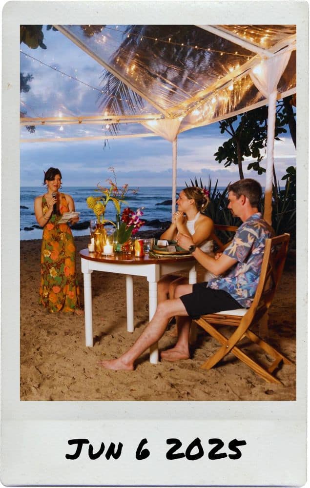 My Wedding Speech in Costa Rica
